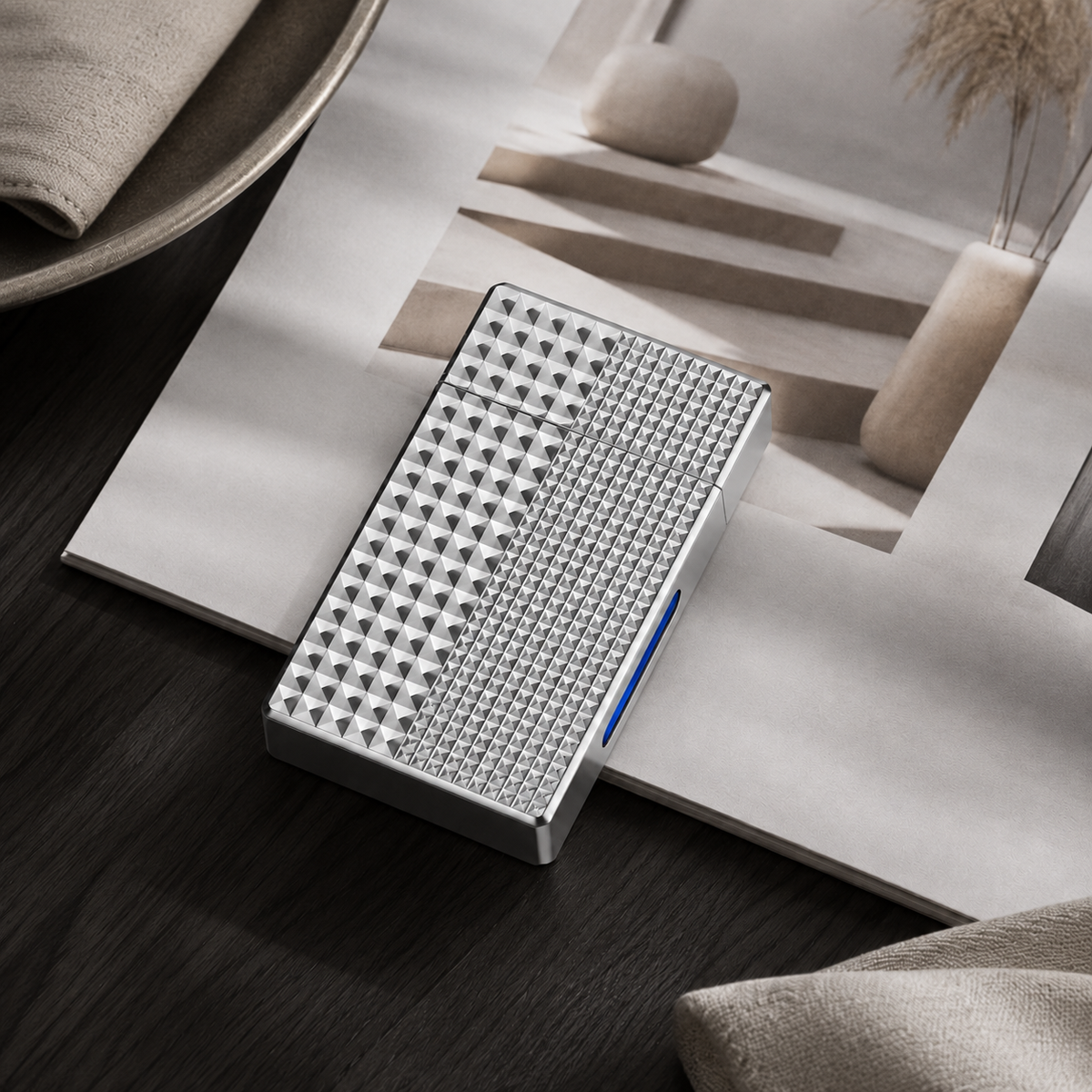 HUO Argent Brossé — vue 4