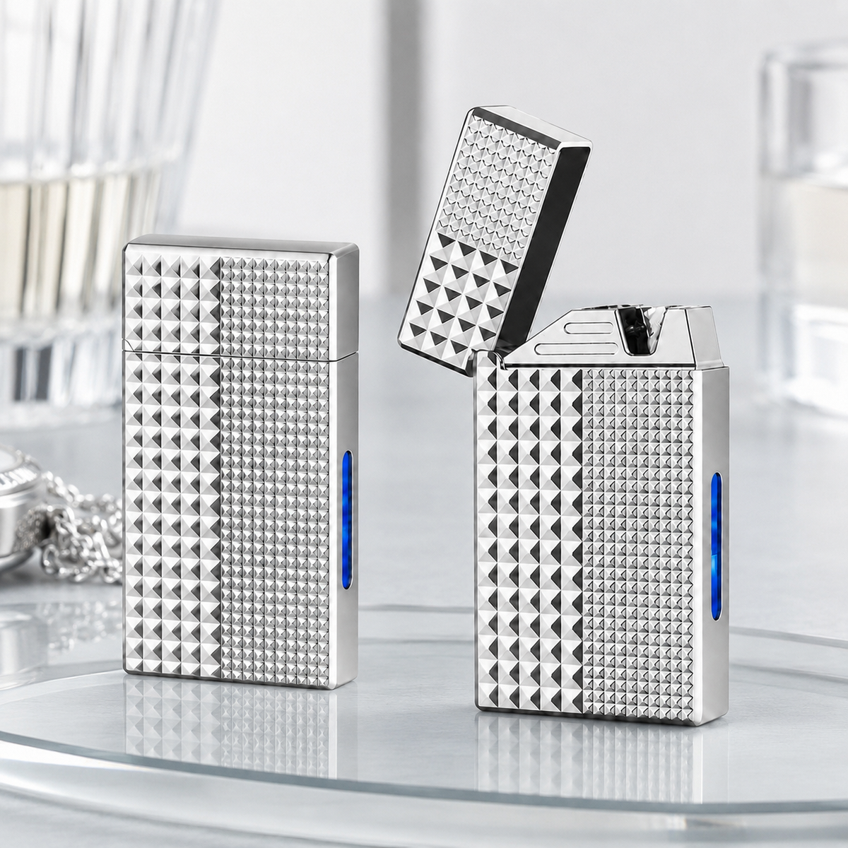 HUO — Duo Argent Brossé x2 — vue 3